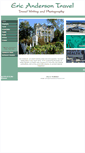 Mobile Screenshot of ericandersontravel.com